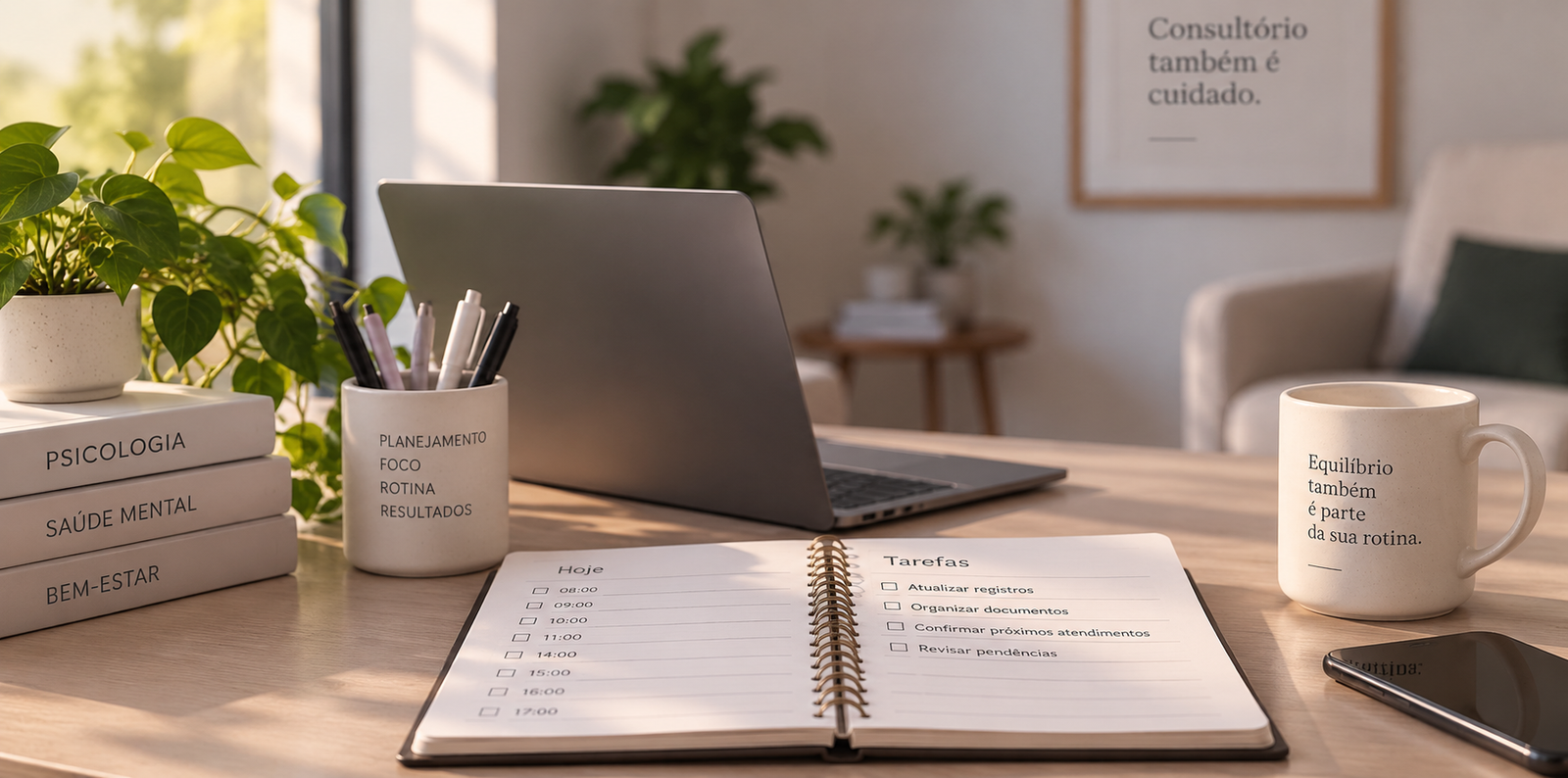 Como organizar a rotina do consultório sem levar trabalho para casa